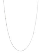 Saks Fifth Avenue 14k White Gold Box Chain Necklace