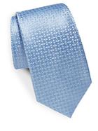 Saks Fifth Avenue Made In Italy Dot Silk Tie