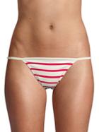 Solid And Striped Horizontal-stripe Hipster Bikini Bottoms