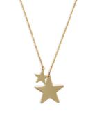 Saks Fifth Avenue 14k Yellow Gold Star Pendant Necklace