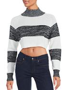 Evil Twin Cropped Long Sleeve Sweater