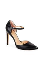 Halston Heritage Point-toe Leather D'orsay Pumps