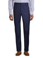 Saks Fifth Avenue Made In Italy Solid Wool Trousers