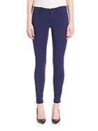 J Brand 485 Mid-rise Super Skinny Luxe Sateen Pant