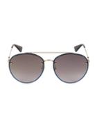 Gucci Core 62mm Aviator Sunglasses