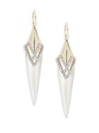Alexis Bittar Lucite Icicle Drop Earrings
