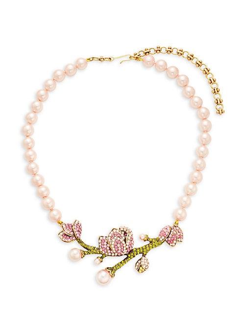 Heidi Daus Sweet Floral Pendant Necklace