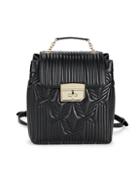 Bally Mini Quilted Leather Satchel