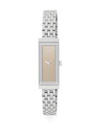 Gucci G-frame Stainless Steel Rectangle Watch/brown
