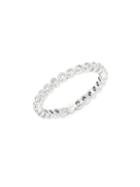 Diana M Jewels 18k White Gold & 0.38 Tcw Diamond Eternity Ring