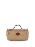 Longchamp Leather-trimmed Cosmetic Case
