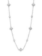 Judith Ripka La Petite Elements Sapphire And Sterling Silver Single Strand Necklace