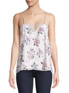 Cami Nyc The Sweetheart Silk Georgette Floral Cami