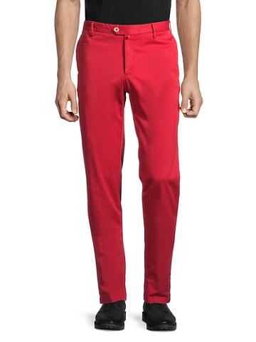 Isaia Flat Front Trousers