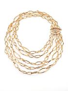 Alexis Bittar Rutilated Quartz Infinity Link Multi-chain Necklace