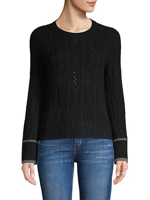 Raffi Cable-knit Cashmere Sweater