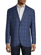 Lubiam Glen Check Wool Sportcoat