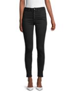 Vigoss Ace High-rise Buttoned Skinny Jeans