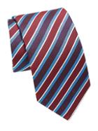 Eton Colorblock Striped Silk Tie