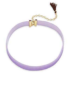 Shashi Luna 18k Gold-plated Choker Necklace