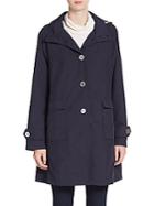 Jane Post A-line Trench Coat