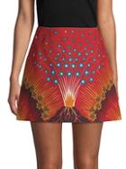 Valentino Volcano Mini Skirt