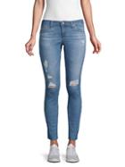 Ag Jeans Ripped Super-skinny Ankle Jeans