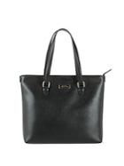 Versace Collection Textured Leather Tote