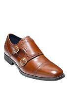 Cole Haan Montgomery Double Monk-strap Leather Oxfords
