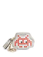 Anya Hindmarch Space Invader Leather Coin Purse