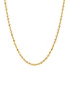 Saks Fifth Avenue 14k Yellow Gold Glitter Rope Chain Necklace