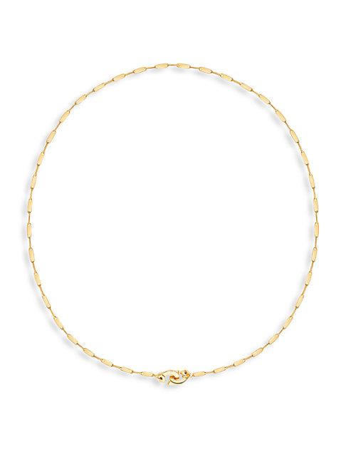 Gabi Rielle 22k Goldplated Handcuff Chain Necklace