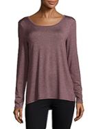 Marc New York Andrew Marc Lace-up Roundneck Tee