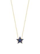 Gabi Rielle 22k Gold Vermeil & Crystal Star Pendant Necklace