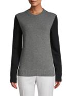Valentino Colorblock Wool & Cashmere-blend Sweater