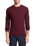 Emporio Armani Crisscross Cotton Sweater