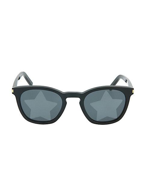 Saint Laurent 49mm Pantos Star-lens Sunglasses