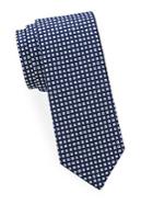 Saks Fifth Avenue Made In Italy Mixed-print Silk Tie