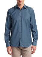 Saks Fifth Avenue Collection Solid Wool Shirt