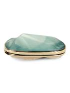 Alexis Bittar 10k Goldplated & Lucite Compact Mirror