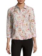 Robert Graham Floral Cotton Button-down Shirt