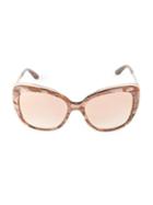 Dolce & Gabbana 57mm Dg4332 Oversized Cat Eye Sunglasses