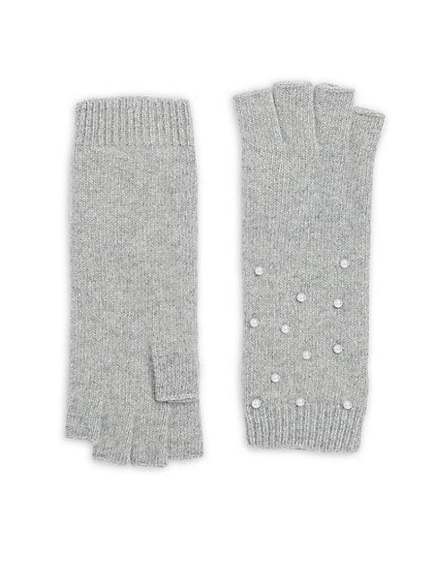 Portolano Knit Embellished Gloves