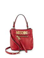 Moschino Textured Leather Tote