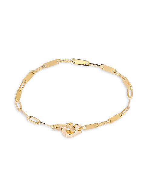 Gabi Rielle 22k Goldplated Chain Bracelet
