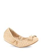 Cole Haan Tali Bow Quilted Leather Ballet Flats