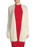 Saks Fifth Avenue Collection Featherweight Cashmere Open Cardigan
