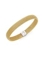 Alor 18k Gold & Stainless Steel Multi-row Bracelet