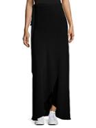 Theory Amaning Admiral Crepe Wrap Maxi Skirt