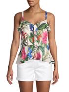 Parker Floral Ruffle Camisole